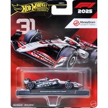 Hot Wheels Premium Formula 1 Moneygram Haas F1 Team (#31)  HRV11 - JKD78