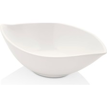 Külsan 12205.CW - Thermoset S Leaf 6'lı Minimal Sosluk 16X10 cm - H.4,6 Cm, Thermoset Melamin