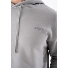 Erkek Kapüşonlu Bol Kesim Üst