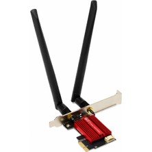 Fenvi Fenvı Wifi 5 AC1200 Pcı-E Kablosuz Adaptör Çift Bant (2.4/5ghz) Bluetooth 4.0 Destekli Ağ Kartı - Masaüstü Bilgisayarlar Için