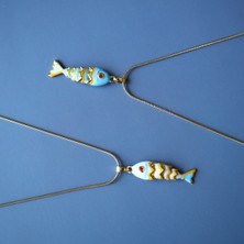 White Fish Çelik Kolye