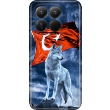 Adasena Xiaomi MI15T 5g Uyumlu Kılıf Desenli Baskılı Tpu Rubber Kapak Türk Tc