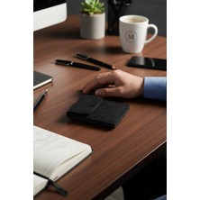 Morika Hotel & Home Textile Süet Suni Deri Erkek Cüzdan