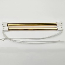 Tabaş Infrared Isıtıcı Çubuk Lamba Altın Renk 25.5cm 220V  1 Adet