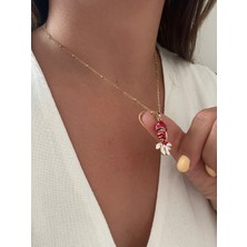 Liora Coral Koi Fish Çelik Kolye