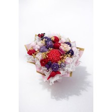 Kamira Dekoratif Çiçek Mum Buketi | El Yapımı, Şık ve Özel Tasarım