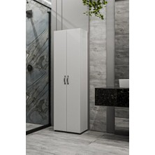 Kzy Mobilya 8 Raflı Banyo Dolabı