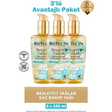 Bioxcin Besleyici Yağlar Saç Bakım Yağı 150 ml 3 Adet