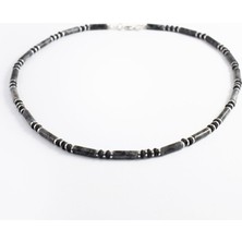 Hero Spektrolit Taşı ve Lav Taşlı Kolye