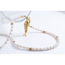 Lucky Fish Inci Kolye