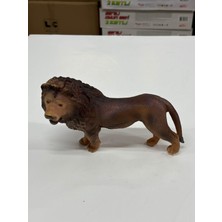 BNG STR Plastik Oyuncak Büyük Boy Hayvan Aslan 17 cm