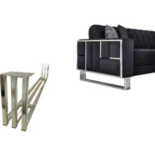 BafArt Üç Profilli Koltuk Ayağı 2ADET