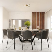 Lucea Armıno 2 Lı Ledlı Plafonyer 12W 3000K