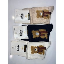 Çocuk İşleri Teddy Bear Desenli Kolej Çorap 6 Adet
