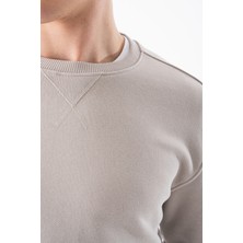 Erkek Sıfır Yakalı Bol Kesim Eşofman Üstü