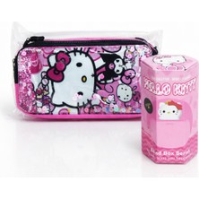 Ada Çanta Kırtasiye Süper Ikili Hello Kitty Çift Bölmeli Kalemlik ve Sonny Angel AD634415