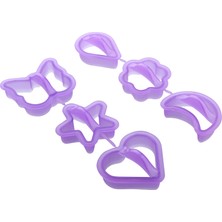 Birpa Şeffaf Kurabiye Kalıbı 6'lı