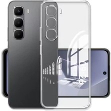 Prolysus Infinix Hot 60 Pro + Plus Kılıf Kamera Korumalı Şeffaf Yumuşak Silikon Kılıf