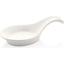 Külsan 13088.CW - Thermoset Spoon Shape 6'lı Minimal Sosluk 19X9.5 Cm, Thermoset Melamin