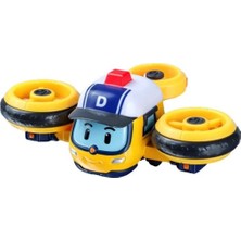 Eco Lounge Robocar Poli Metal Araç Karakter Figür Droney