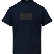 Hatemoğlu Lacivert Regular Fit Bisiklet Yaka Tişört