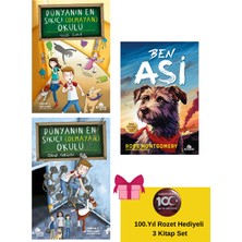 Kronik Kitap 5 Sınıf Okuma Seti Ben Asi-Dünyanın En Sıkıcı Olmayan Okulu Gizli Sınıf -Okul Gezisi 3 Kitap Rozet Hediyeli