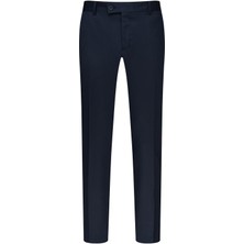 Hatemoğlu Lacivert Regular Fit Yandan Cepli Kumaş Pantolon