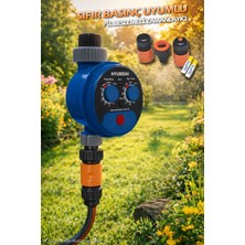 Hyundai Otomatik Sulama Zamanlayıcı Pilli – Sıfır Basınç Çalışma Özellikli