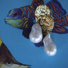 Soho Barok Inci Küpe