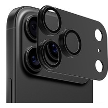 Maks Technology iPhone 17 Pro Mkst Cl-20 Kamera Lens Koruyucu - Siyah
