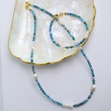 Marea Apatit Taşı ve Inci Kolye