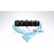 20X20 Damla Sulama Kurtağzı Ekleme Nipeli – 20 mm Hortum Birleştirici (100 Adet)