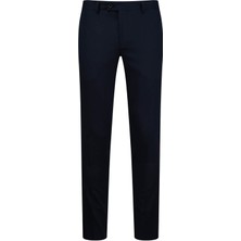 Hatemoğlu Lacivert Slim Fit Yandan Cepli Kumaş Pantolon