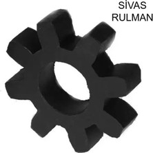 Teksan 200 mm Yıldız Kaplin Yedek Lastik