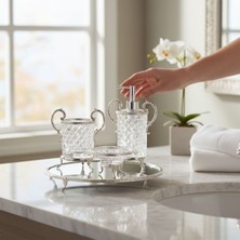 Roykıng Royking Kulplu Banyo Seti Gümüş Ysn 027