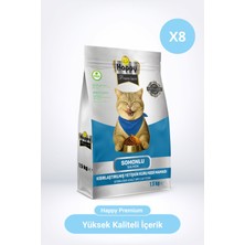 Happy Kısırlaştırılmış Somonlu Kuru Kedi Maması 12 kg
