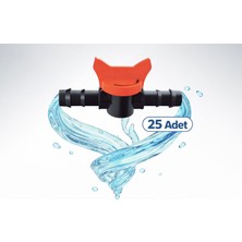 20X20 Damla Sulama Kurtağzı Mini Vana - 25 Adet