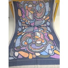 Bilmar Agua Fresh Şal Desenli 75 x 185 cm
