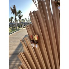 Almond Unakit Taşlı ve Pembe Incili Küpe