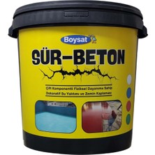 Boysat Sür-Beton 2k Dekoratif Su Yalıtım ve Zemin Kaplaması 20 kg
