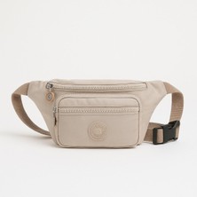 Newish Kadın Krinkıl Kumaş Çapraz Omuz ve Bel Çantası NEW346