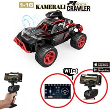 Uzaktan Kumandalı Kameralı Rock Crawler Araba Video Kaydı Alabilen Fotoğraf Çekebilen Şarjlı Araba 2.4 GHz