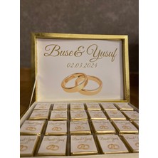 Mynil Nikah Söz Nişan Düğün Çikolatası 48 Adet