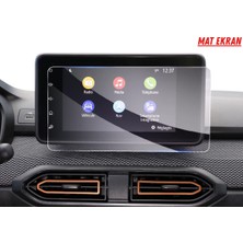 Uniqanatolia Dacia Sandero 2024-2025 Navigasyon ve Multimedya Uyumlu Mat Ekran Koruyucu