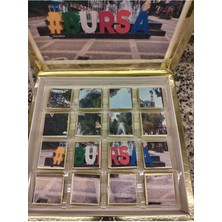 Mynil Şehir Puzzle Çikolatası Bursa 32'li Kutulu