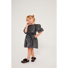 My Kids Wear Kız Çocuk Bayramlık Işıltılı Elbise 12481