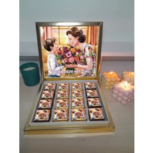 Mynil Annemiz Için Gold Kutuda Hediyelik 32 Adet Çikolata