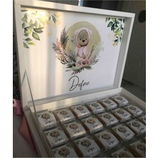 Mynil Ayıcıklı Yenidoğan Doğum Mevlid Çikolatası