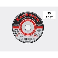 DHT Karbosan Paslanmazçelik Inox Ince Kesme Diski ( 25 Adet)