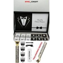 Mynil Damat Bohçası Karton Kutulu 48 Adet Damat Bohça Çikolatası Traş Makinesi Hediyeli